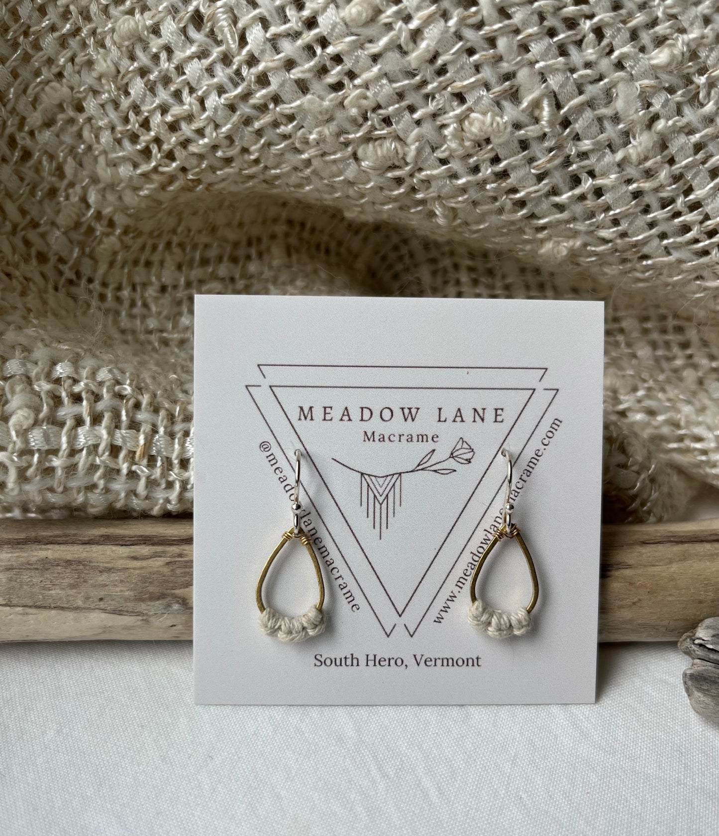 Summer Whites Collection - Mini Drop Earrings