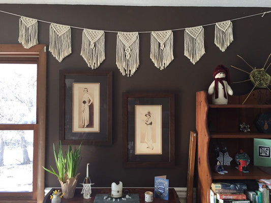 Macrame Garland - twist