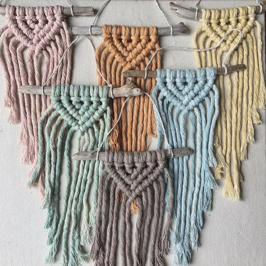 Naturally-dyed Mini Wall Hanging